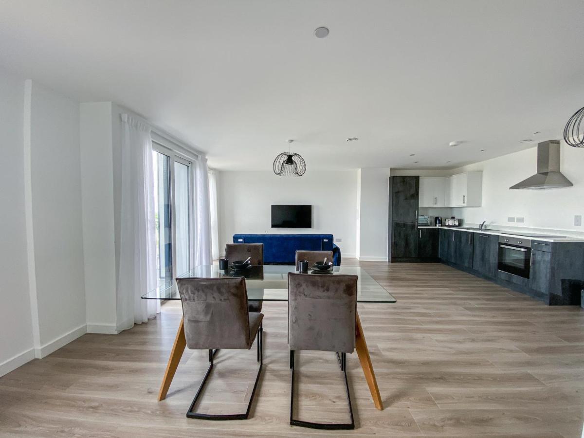 Bayard Plaza Penthouse Apartments By Elegance Living ปีเตอร์โบโรห์ ภายนอก รูปภาพ